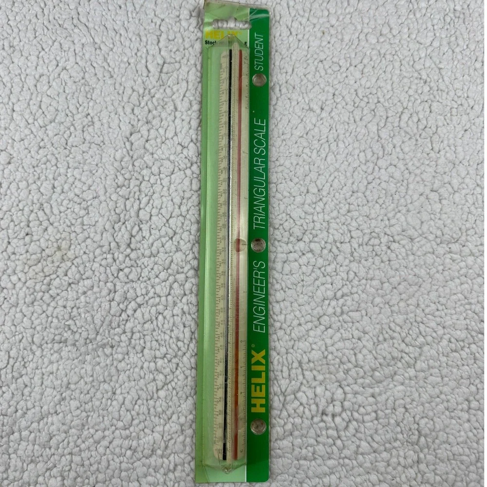 VNTG Helix RS 171 E Engineer's Triangular Scale Student 12